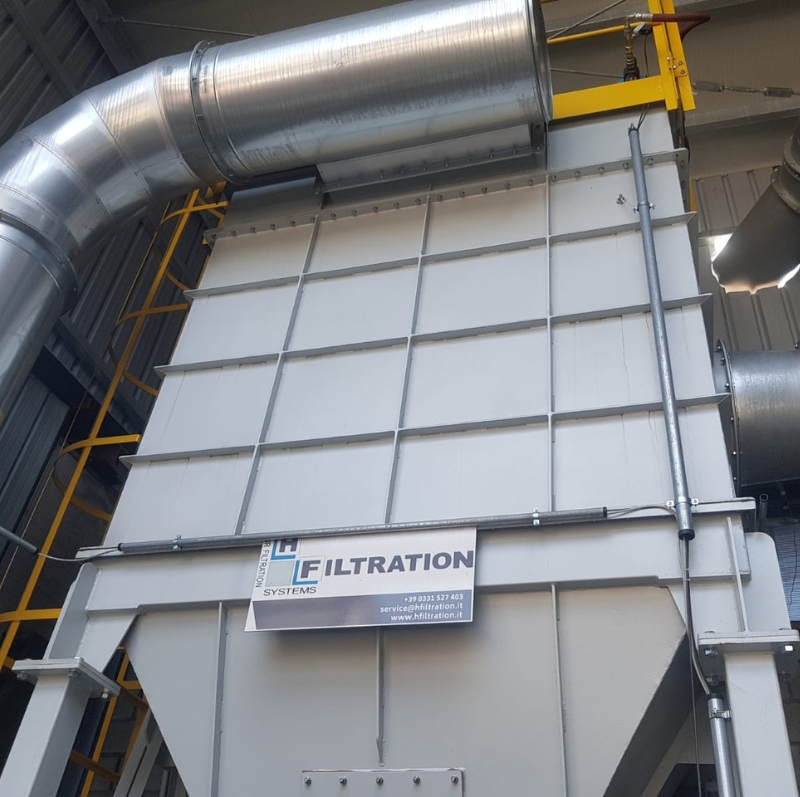 hjl-cart industrial cartridge filter for dust and fumes hf group