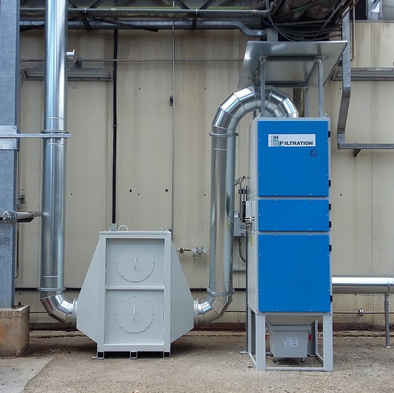 Explore PULSATRON COMPACT™ ATEX Cartridge Filter for explosive-risk environments, with certified safety. dedusting cartridge filter pulsatron compact atex hf group